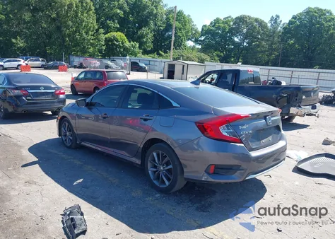 2019 Honda Civic Ex-L из США, поврежденный, VIN 19XFC1F78KE207502